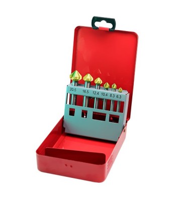 Zestaw pogłębiacze HSS DIN...