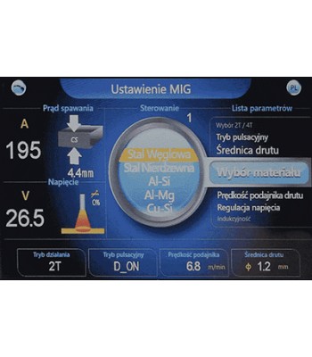 Półautomat spawalniczy perfect bi-pulse 351 tower mig z reduktorem 113 + chłodnica +uchwyt 4001w 3m
