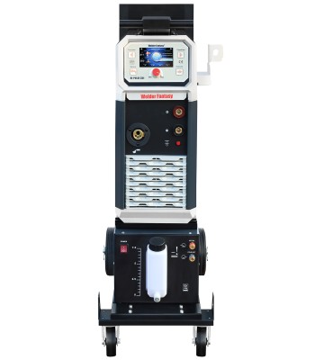 Półautomat spawalniczy perfect bi-pulse 351 tower mig z reduktorem 113 + chłodnica +uchwyt 4001w 3m