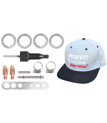 Półautomat spawalniczy perfect bi-pulse 351 tower mig z reduktorem 113 + chłodnica +uchwyt 4001w 3m