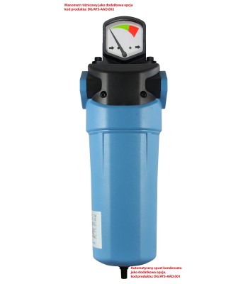 Ats fgo212 p filtr 1" 3 micron max. 16bar 3540 l/min mechaniczny cząstki stałe