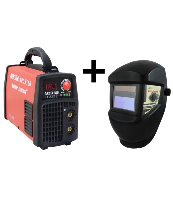 Spawarka arc mma adore x/180 igbt welder fantasy + przyłbica samościemniająca 3034 hot