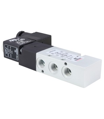 Zawór CAMOZZI 130-358-015-02 5/2 1/8" monostabilny + Cewka 230V AC + Wtyczka