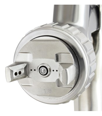 Pistolet lakierniczy LEADER K411 HP 1.3mm zbiornik 600ml model 2022-2026