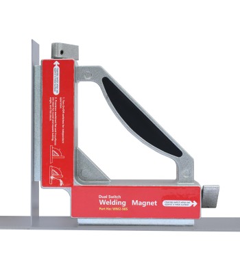 Spawalniczy k¹townik magnetyczny z dwoma wy³¹cznikami HOT
