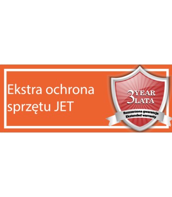 Wyd³u¿ona gwarancja - 3 lata JET