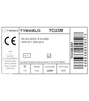 MIG drut spawalniczy do lutospawania CuSi3 1.0x5kg