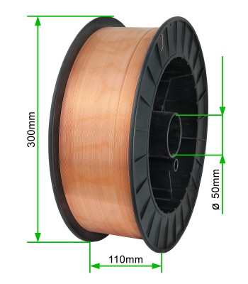 PrimeWire MAG drut spawalniczy ER70S-6 G3Si1 SG2 0.6mm 15kg S300 szpula plastykowa.