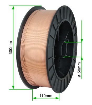 PrimeWire MAG drut spawalniczy ER70S-6 G3Si1 SG2 1.2mm 15kg S300 szpula plastykowa.