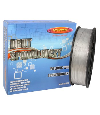 PrimeWire FCAW (SS) Samoosłonowy drut spawalniczy E71T-GS 0.8mm 5kg S200 szpula plastykowa.