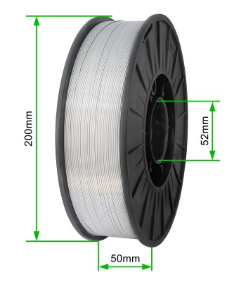PrimeWire FCAW (SS) Samoosłonowy drut spawalniczy E71T-GS 0.8mm 5kg S200 szpula plastykowa.