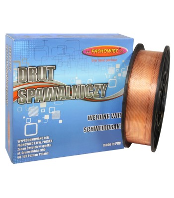 PrimeWire MAG drut spawalniczy ER70S-6 G3Si1 SG2 0.6mm 5kg S200 szpula plastykowa.