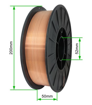 PrimeWire MAG drut spawalniczy ER70S-6 G3Si1 SG2 0.8mm 5kg S200 szpula plastykowa.
