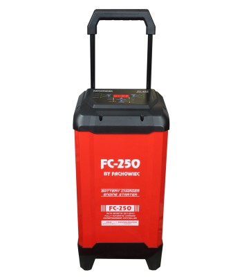 Mikroprocesorowy prostownik do akumulatorów samochodowych z funkcj¹ rozruchu 12V/24V 250A FC-250 HOT