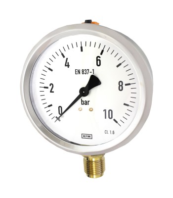 Manometr 100mm GLICERYNA 1/2" 10bar