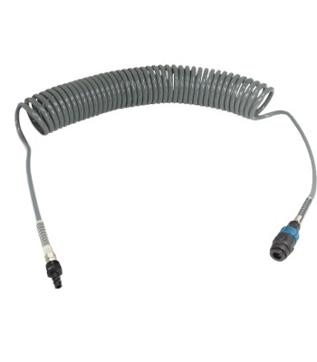 w¹¿ spiralny Przewód PU - poliuretan 10x6.5mm  15m bezpieczne szybkoz³¹cze