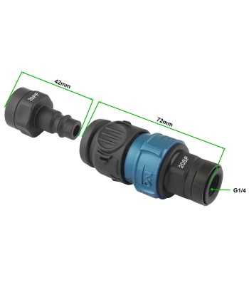 w¹¿ spiralny Przewód PU - poliuretan 10x6.5mm  15m bezpieczne szybkoz³¹cze