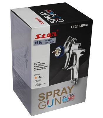 Pistolet lakierniczy STAR S-4C 121G 1.2mm