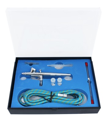 Aerograf BD207-KIT 0.2/0.3/0.5mm 2ml otwarty + osprzêt
