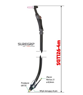 TIG UCHWYT SUREGRIP SGT26 FLEX TRIO