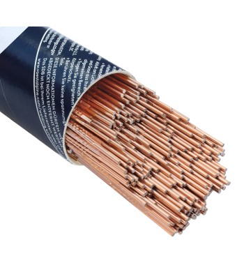 Bohler TIG drut spawalniczy prêt EML5/W2Si/ER70S-3 stal niskostopowa 1.6x1000/opk. 5kg (cena za 1kg)