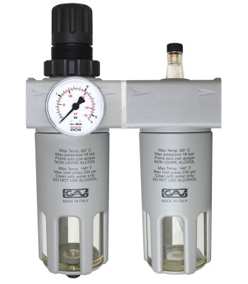 Reduktor + filtr + naolejacz 1" GAV