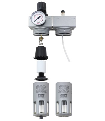 Reduktor + filtr + naolejacz 1" GAV