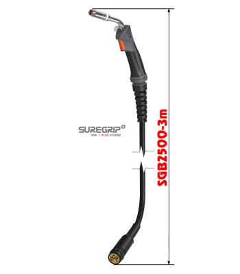MIG UCHWYT SPAWALNICZY PARKER SUREGRIP ERGO 2500 PAK X 3m
