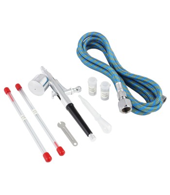 Aerograf BD130-KIT 0.2/0.3/0.5mm czarny 8ml regulacja + osprzêt