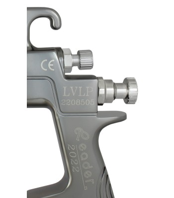 Pistolet lakierniczy LEADER K411 LVLP 2.0mm zbiornik 600ml model 2022-2026