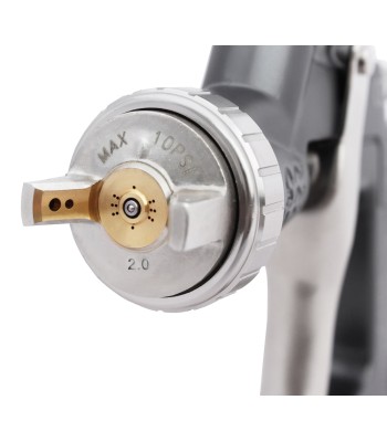 Pistolet lakierniczy LEADER K411 LVLP 2.0mm zbiornik 600ml model 2022-2026