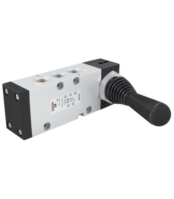 Zawór CAMOZZI 123-454-900 5/2 bistabilny 1/4" dwignia