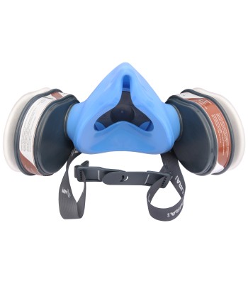 SECURA 3100 Pó³maska + poch³aniacze A1P2