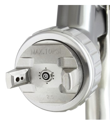 Pistolet lakierniczy LEADER K411 HVLP 2.5mm zbiornik 600ml model 2022-2026