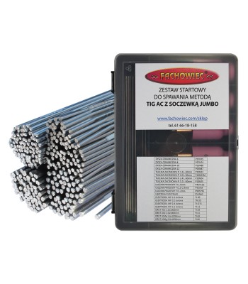 Zestaw startowy do spawania TIG AC soczewka JUMBO