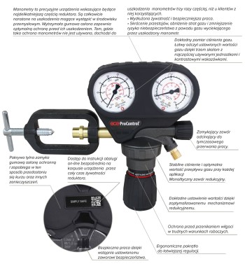GCE PROCONTROL REDUKTOR ACETYLEN