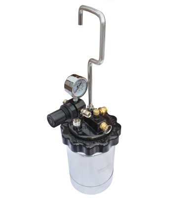 Zbiornik cinieniowy do farb 2L metalowy + pistolet lakierniczy 2.0mm