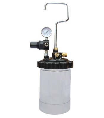 Zbiornik cinieniowy do farb 2L metalowy + pistolet lakierniczy 2.0mm