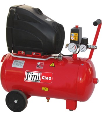 Sprê¿arka t³okowa kompresor Fini CIAO OL 220/25 bezolejowa -24l zbiornik