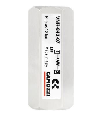 Zawór zwrotny 1/4" Camozzi