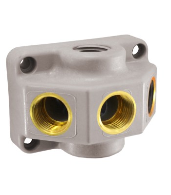 Kostka rozdzielaj¹ca V 3 x 1/2" zasilanie 1 x 1/2"