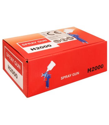 Pistolet lakierniczy MINI H2000 HP 0.8mm 130ml + dysza 1.0 mm