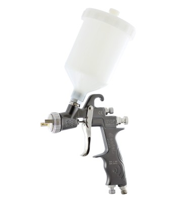 Pistolet lakierniczy LEADER HVLP 1.8mm zbiornik 600ml MODEL 1999-2021