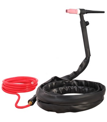 Uchwyt spawalniczy TIG 17V TWINMIG2 TIG 4m z zaworem gazu w rêkojeci £W25