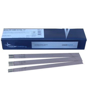 Bohler MMA elektroda spawalnicza chromowo-niklowa 316L 3.2x350/4.5paczka/18.0karton (cena za 1 paczkê)