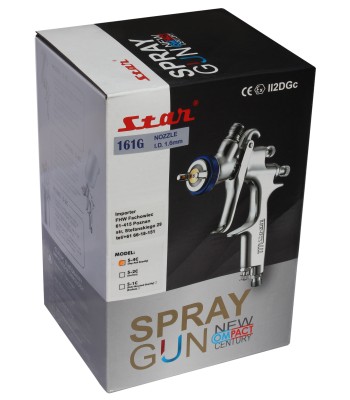 Pistolet lakierniczy STAR S-4C 161G 1.6mm